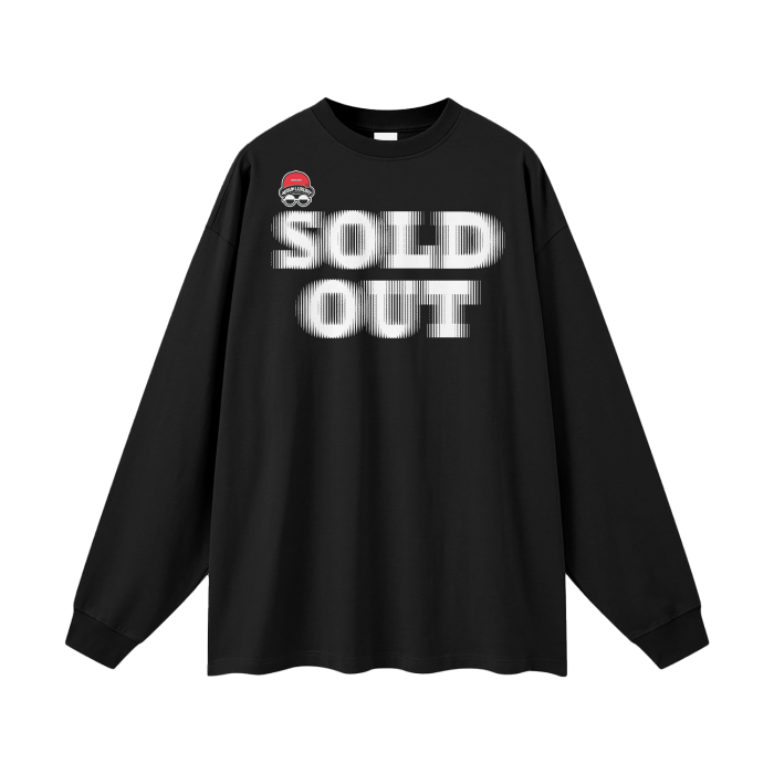 SOLD OUT Streetwear Unisex 305G FOG 100% Cotton Long Sleeve Tee