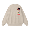 UGLX BRND Acid Wash Oversize Sweatshirt - 360 GSM