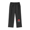 big face logo Unisex 100% Cotton Fleece Straight Wide Leg Jogger