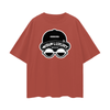 UGLY LUXURY BRAND IN BLK Oversize Deep Drop Shoulder Tee - 190 GSM