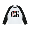 OG STYLE Color-Blocked Raglan Long-Sleeve T-Shirt