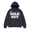 SOLD OUT High Neck Insulated FOG Solid Color Fleece Hoodie - 385 GSM