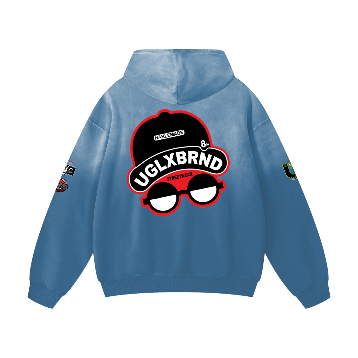 FLIP UGLXBRND Heavyweight Sunfade Oversized Hoodie