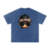 PUGLY HOMEBOY Acid Wash Oversize T-Shirt - 250 GSM
