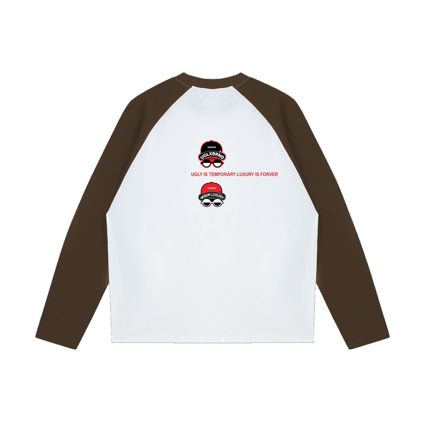 OG STYLE Color-Blocked Raglan Long-Sleeve T-Shirt