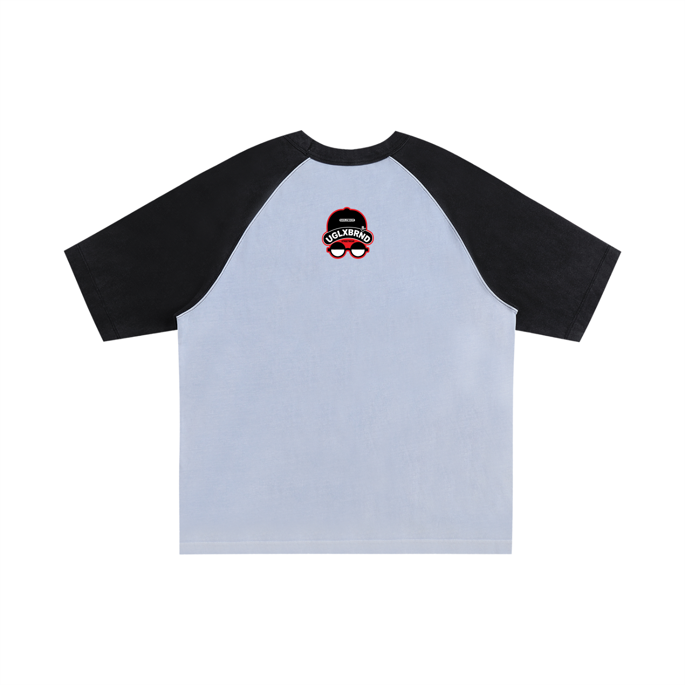 THE UGLY ONE..Color-Blocked Raglan Sleeve T-Shirt