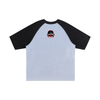 THE UGLY ONE..Color-Blocked Raglan Sleeve T-Shirt