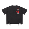 UGLXMAN Snow Washed Raw-Hem T-Shirt
