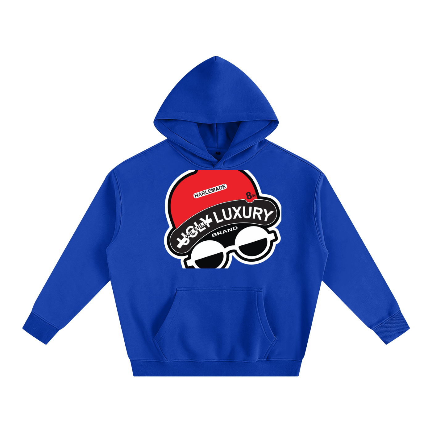 UGLY LUXURY BRAND Oversize Fleeced Hoodie