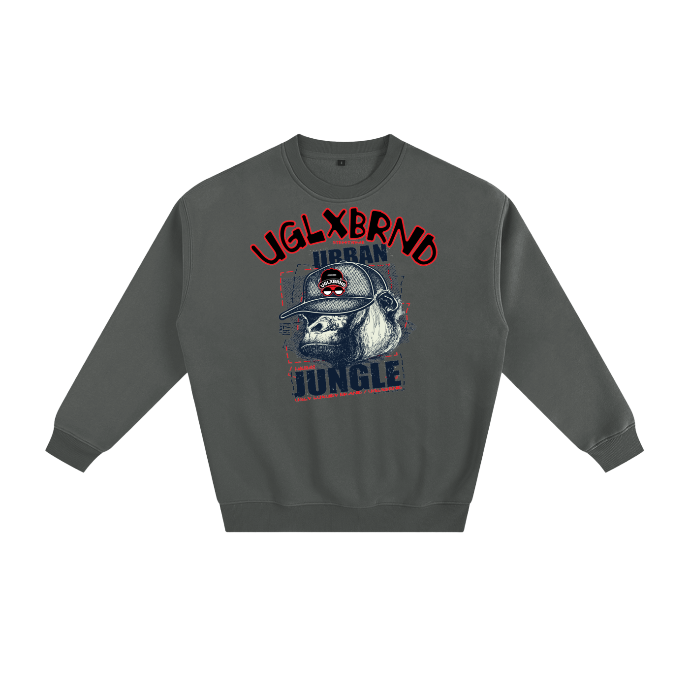 urban jungle Fleeced Sweatshirt