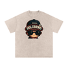 PUGLY HOMEBOY Acid Wash Oversize T-Shirt - 250 GSM