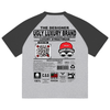 UGLY BASEBALL Color-Blocked Raglan Sleeve T-shirt