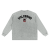 FUGLY HOMEBOY Snow Washed Oversize Long Sleeve T-shirt
