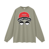 NEW FACE Streetwear Unisex 305G FOG 100% Cotton Long Sleeve Tee