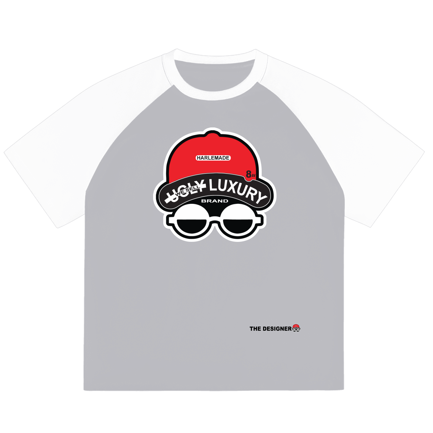 UGLY BASEBALL Color-Blocked Raglan Sleeve T-shirt