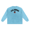 FUGLY HOMEBOY Snow Washed Oversize Long Sleeve T-shirt