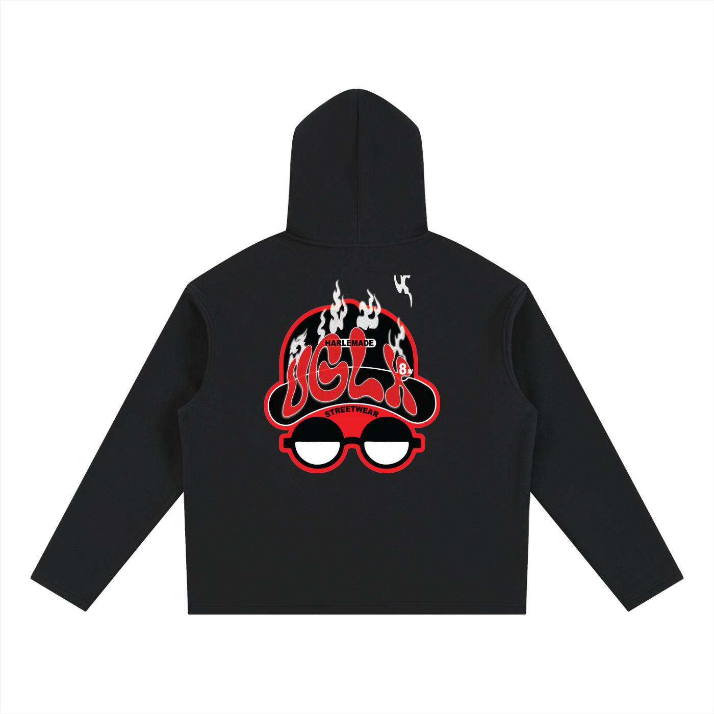 NYC MY HOMIE Oversized Fleece Hoodie