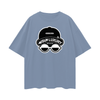 UGLY LUXURY BRAND IN BLK Oversize Deep Drop Shoulder Tee - 190 GSM