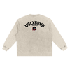 FUGLY HOMEBOY Snow Washed Oversize Long Sleeve T-shirt