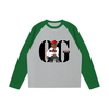 OG STYLE Color-Blocked Raglan Long-Sleeve T-Shirt
