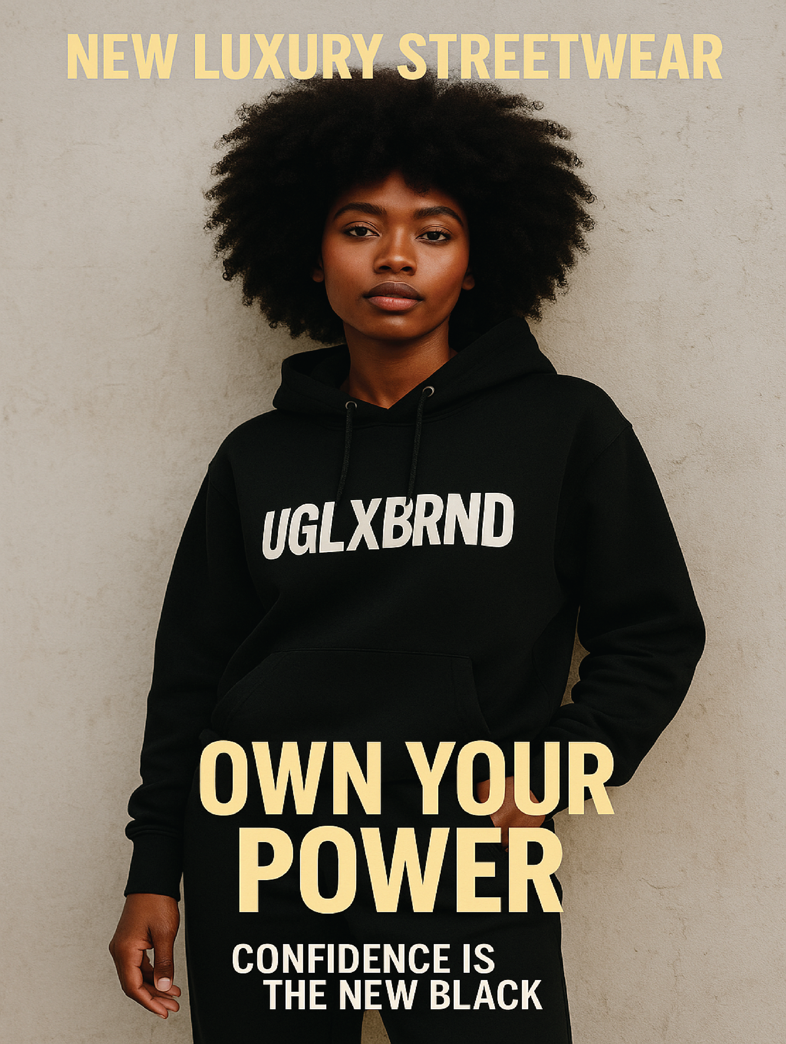 UGLXBRND STREETWEAR Boxy Hoodie