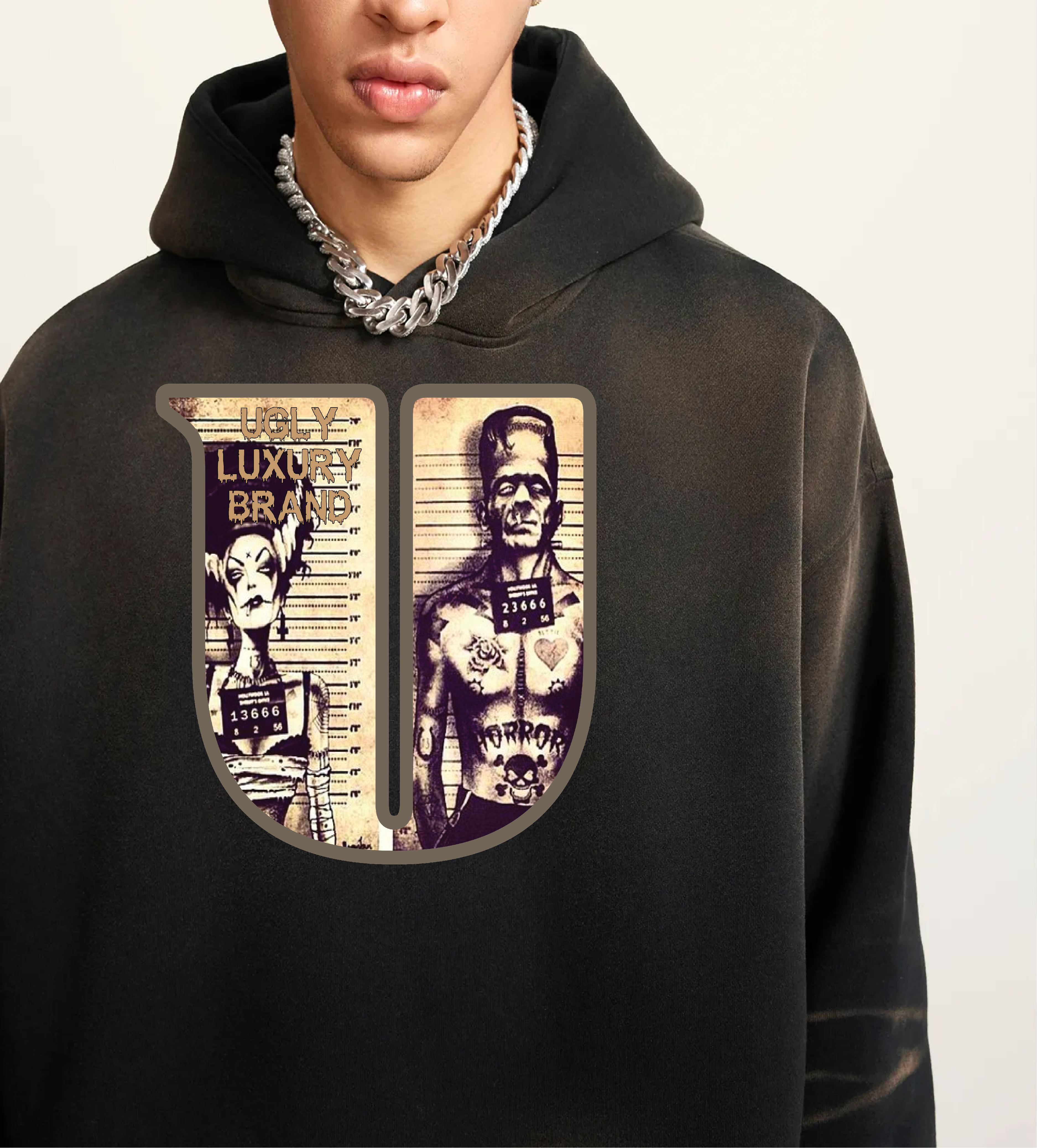 Ugly clearance brand hoodie