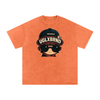 PUGLY HOMEBOY Acid Wash Oversize T-Shirt - 250 GSM