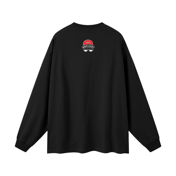 NEW FACE Streetwear Unisex 305G FOG 100% Cotton Long Sleeve Tee