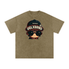 PUGLY HOMEBOY Acid Wash Oversize T-Shirt - 250 GSM