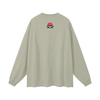 NEW FACE Streetwear Unisex 305G FOG 100% Cotton Long Sleeve Tee