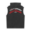 UGLY LUXURY BRAND GUNS Snow Washed Sleeveless Hoodie