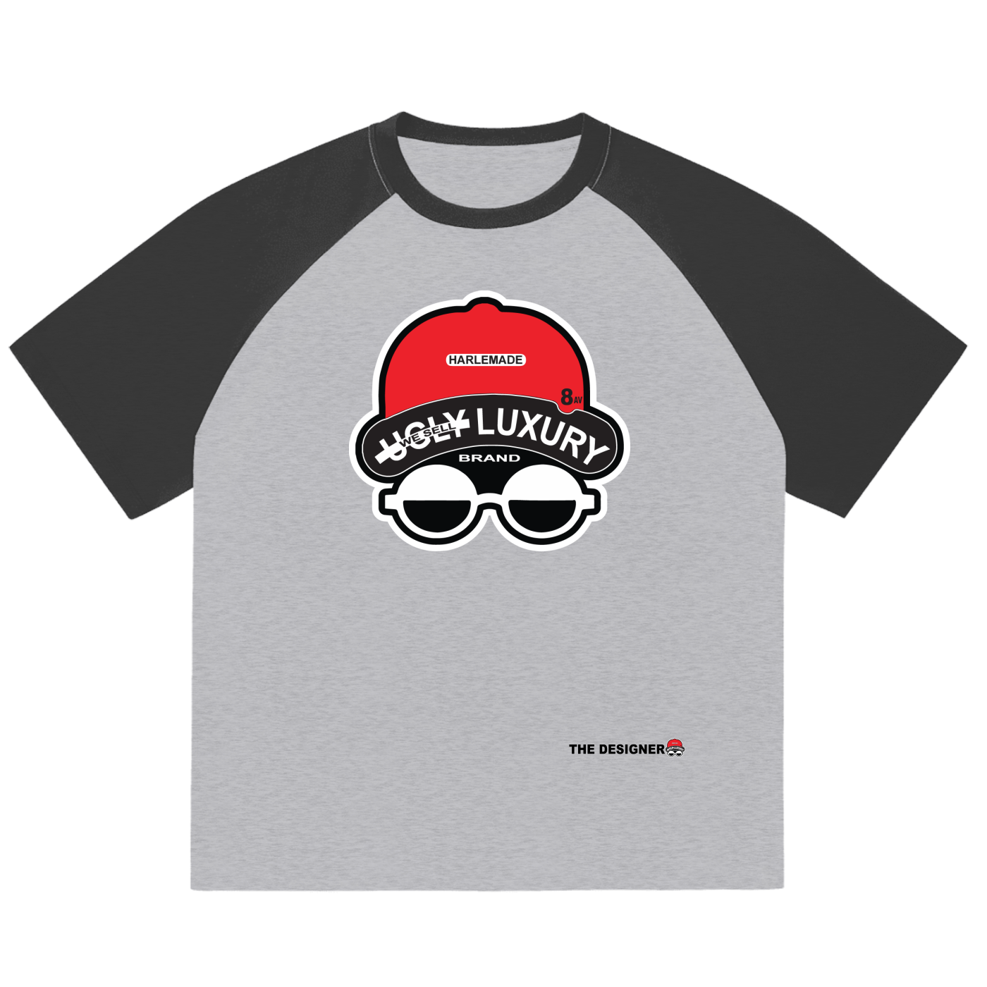 UGLY BASEBALL Color-Blocked Raglan Sleeve T-shirt