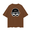 UGLY LUXURY BRAND IN BLK Oversize Deep Drop Shoulder Tee - 190 GSM