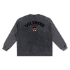 FUGLY HOMEBOY Snow Washed Oversize Long Sleeve T-shirt