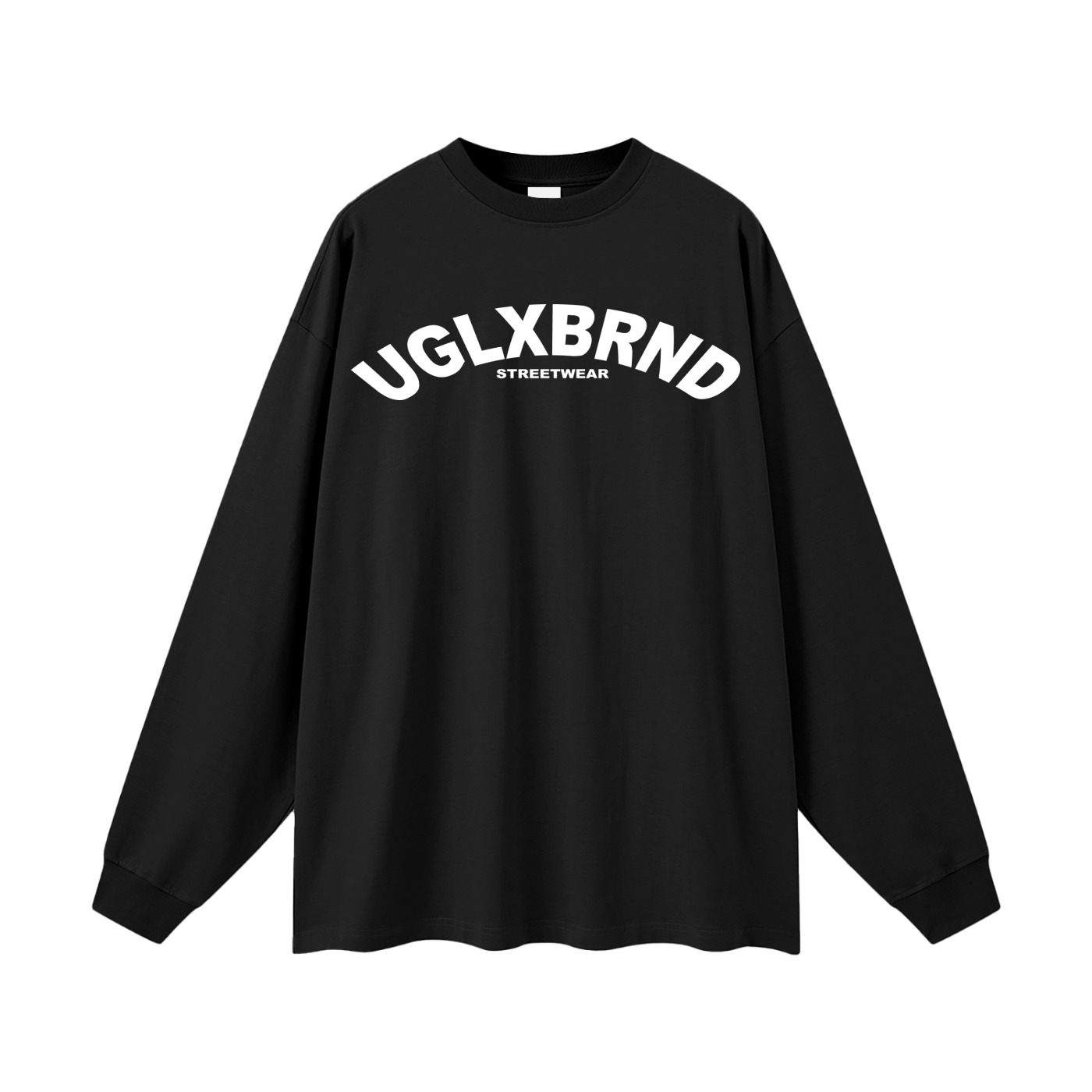 UGLXBRND Streetwear Unisex Cotton Long Sleeve Tee
