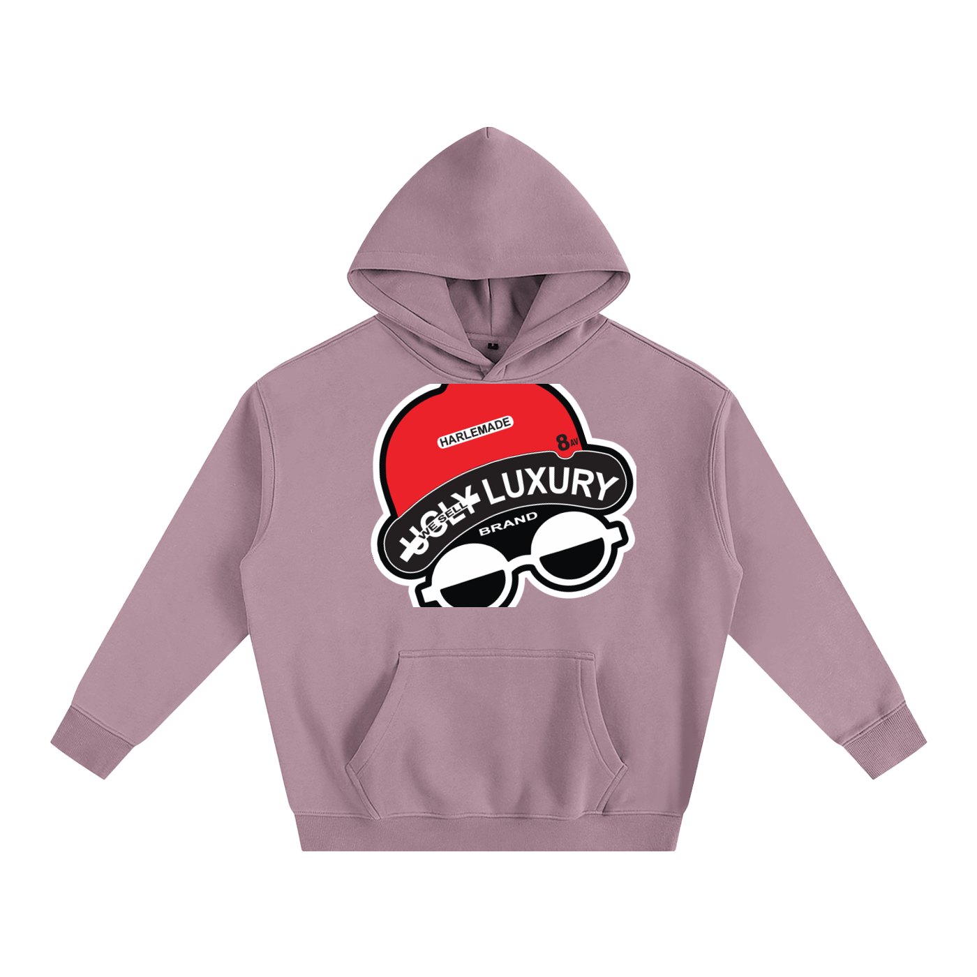 UGLY LUXURY BRAND Oversize Fleeced Hoodie