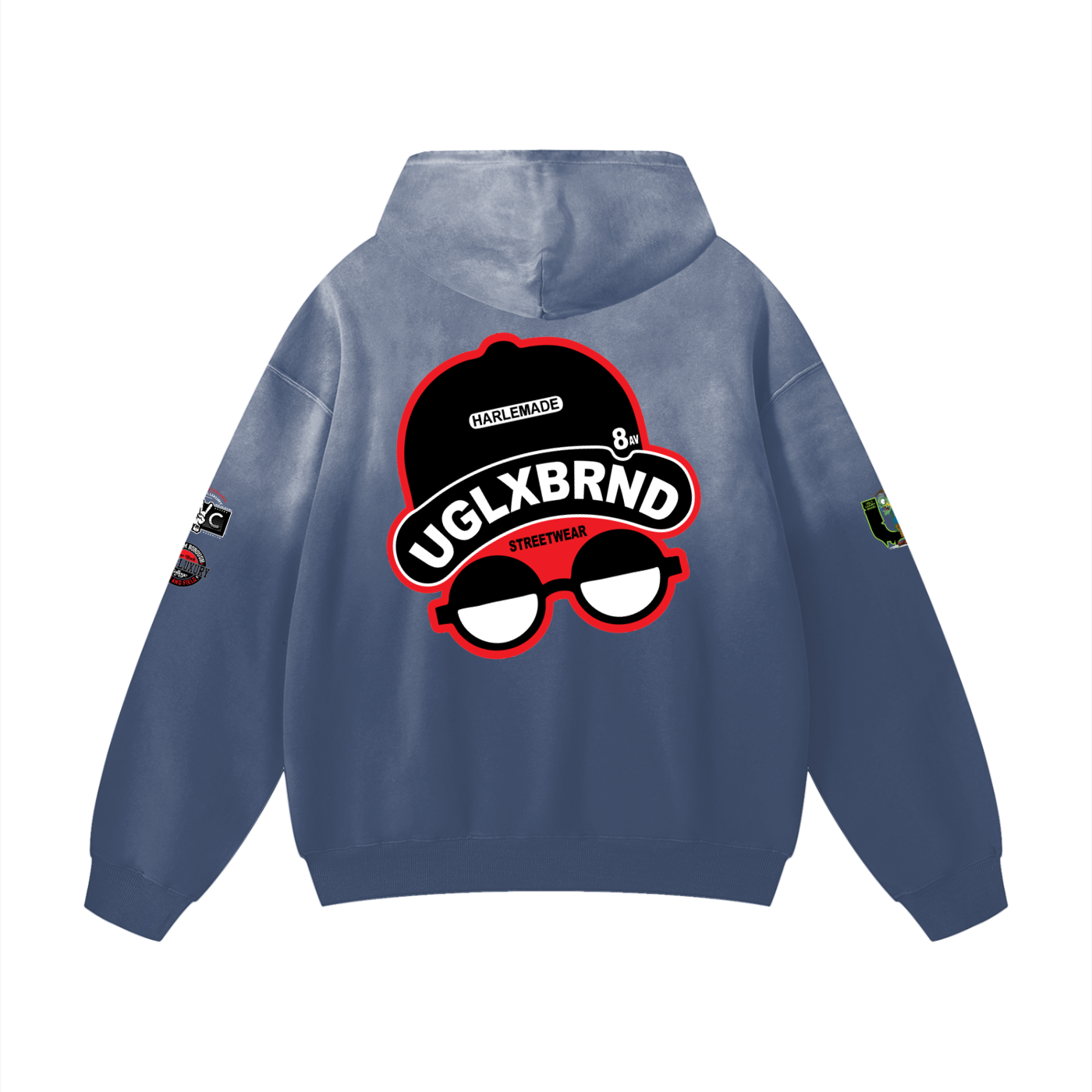 FLIP UGLXBRND Heavyweight Sunfade Oversized Hoodie