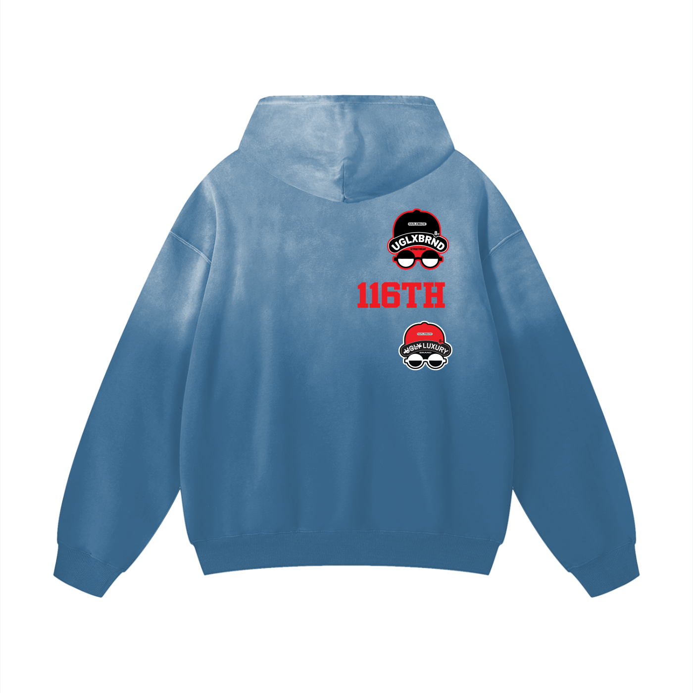 OG STYLE Heavyweight Sunfade Oversized Hoodie