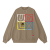 UGLX BRND Acid Wash Oversize Sweatshirt - 360 GSM