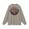 UGLY HARLEM B. Streetwear Unisex 305G FOG 100% Cotton Long Sleeve Tee