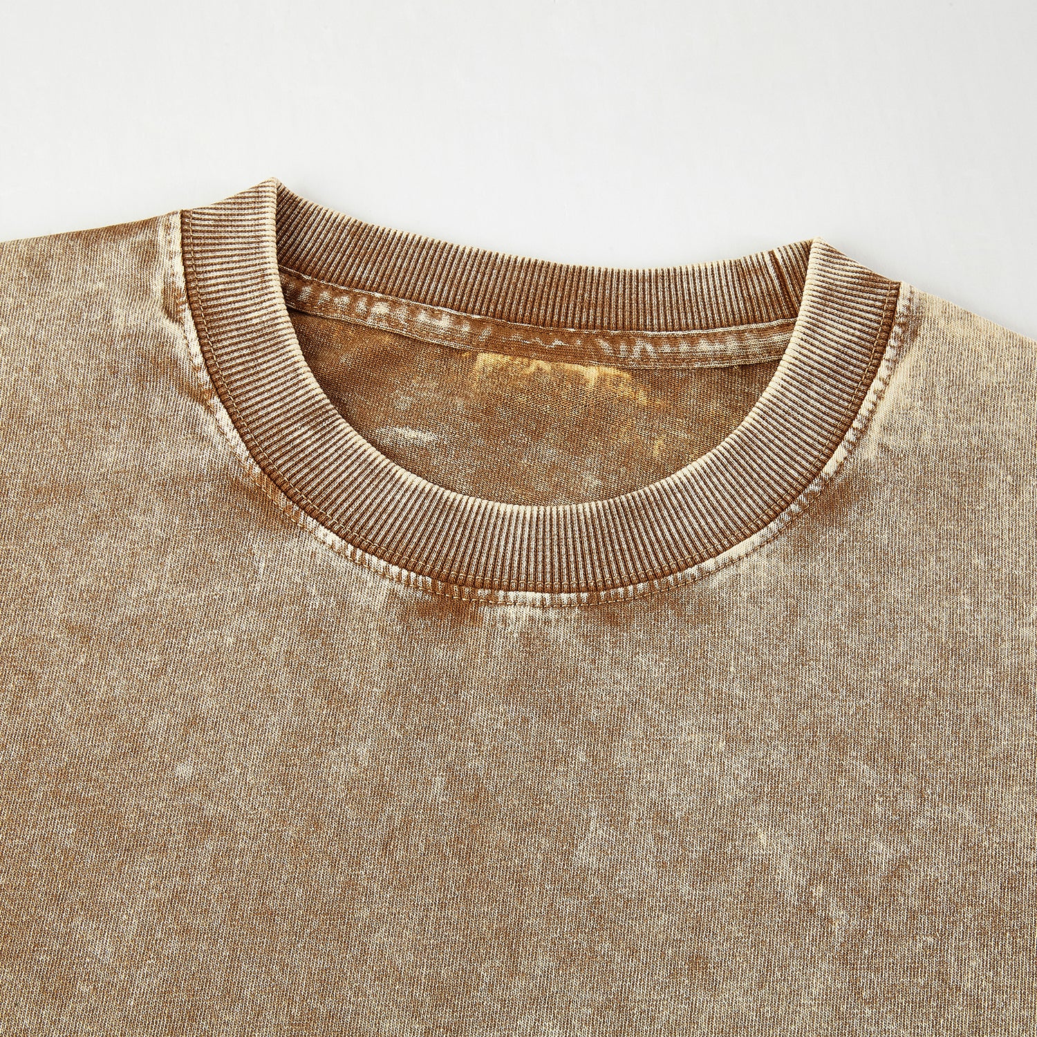 NEW FACE Acid Wash Oversize Long Sleeve T-Shirt - 250 GSM