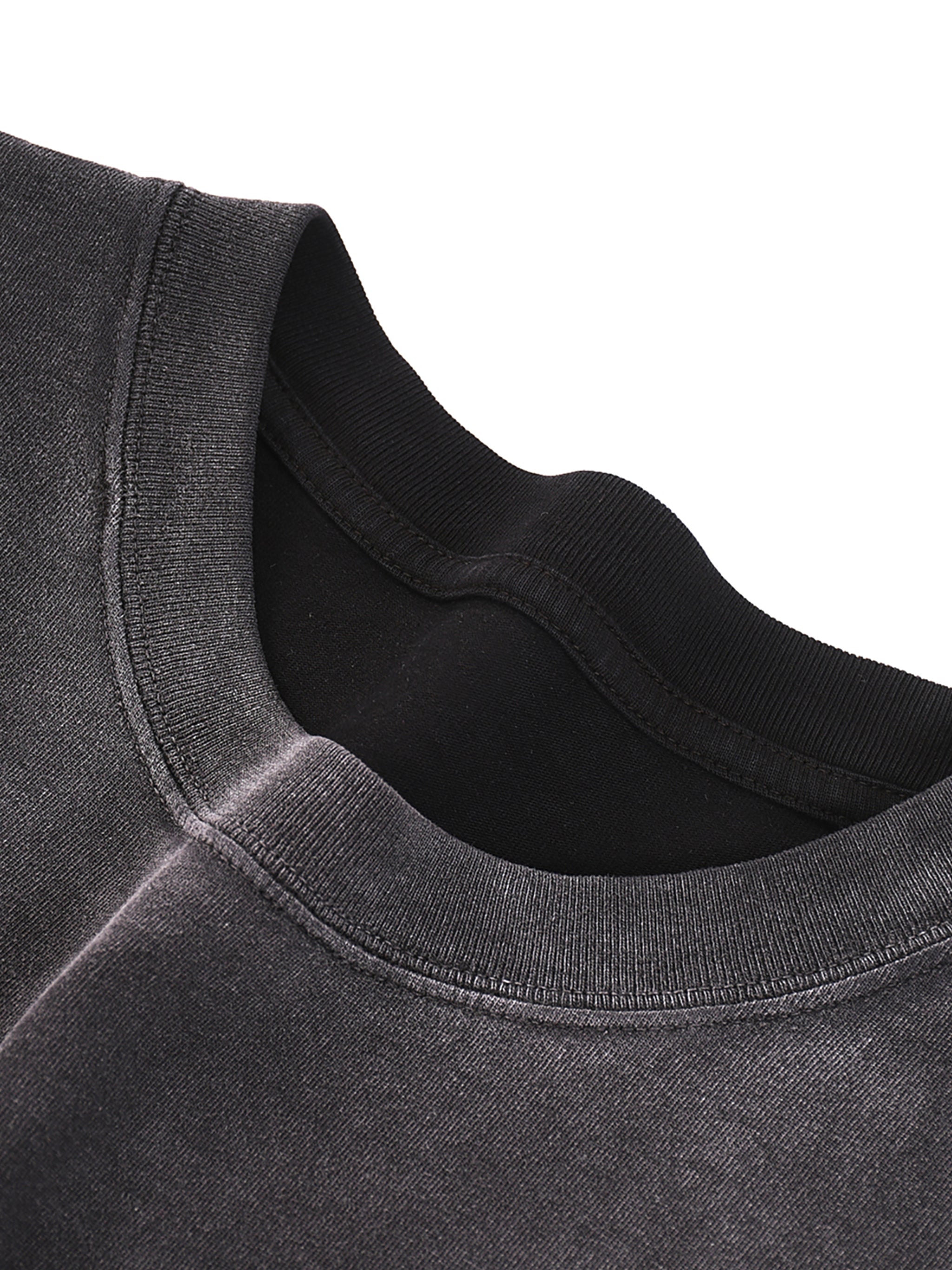 UGLXBRND Gradient Vintage Washed Long Sleeve Tee - 270 GSM