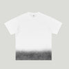 MR.OSTRICH FORM HARLEM (White) Vintage Washed  Gradient  T-Shirt - 250 GSM