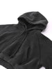 LADY UGLY LUXURY BRAND Snow Washed Cropped Hoodie