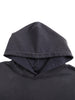 UGLY LUXURY BRAND BLK LOGO Sunfade Boxy Hoodie