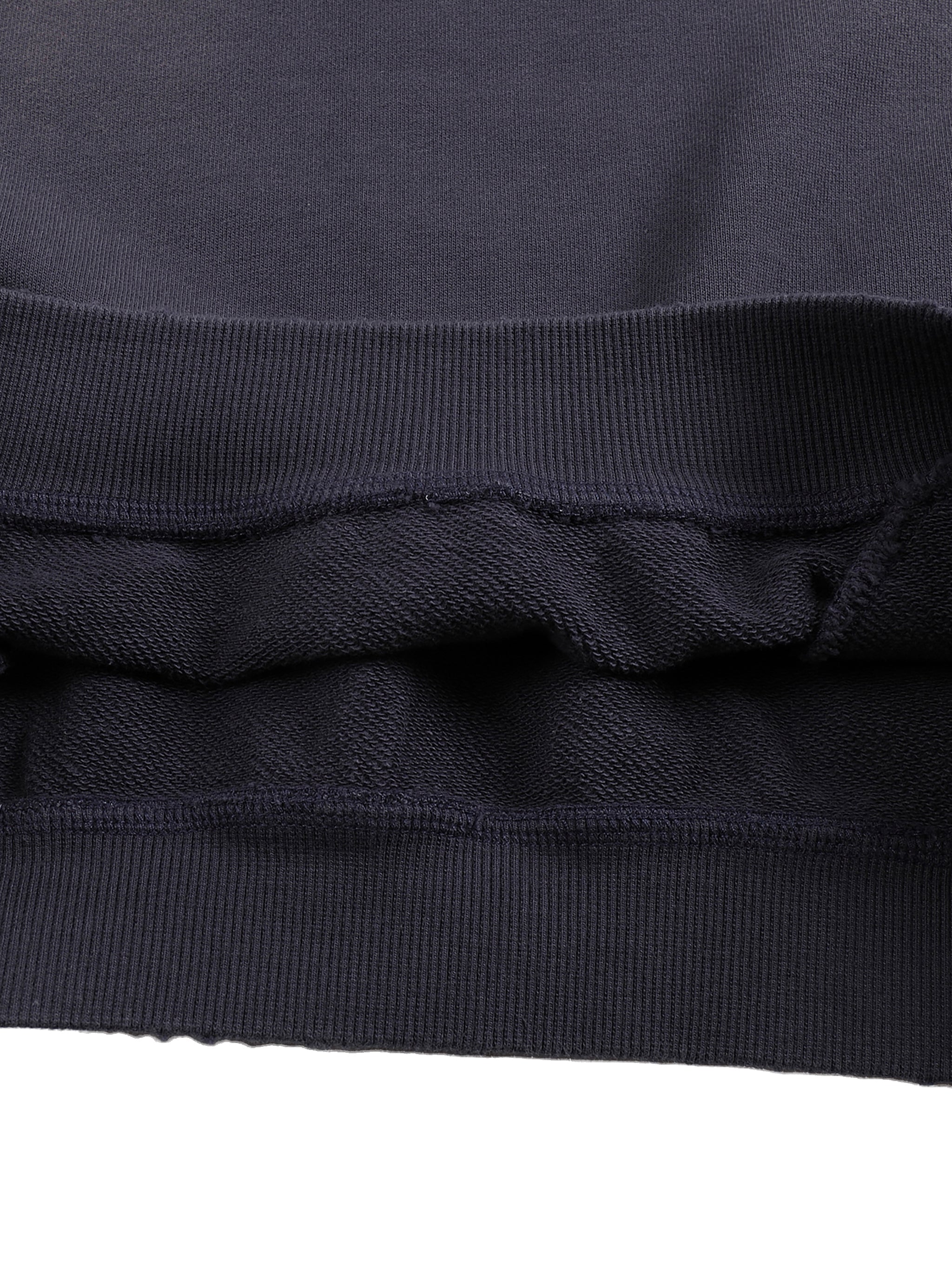 UGLY LUXURY BRAND BLK LOGO Sunfade Boxy Hoodie
