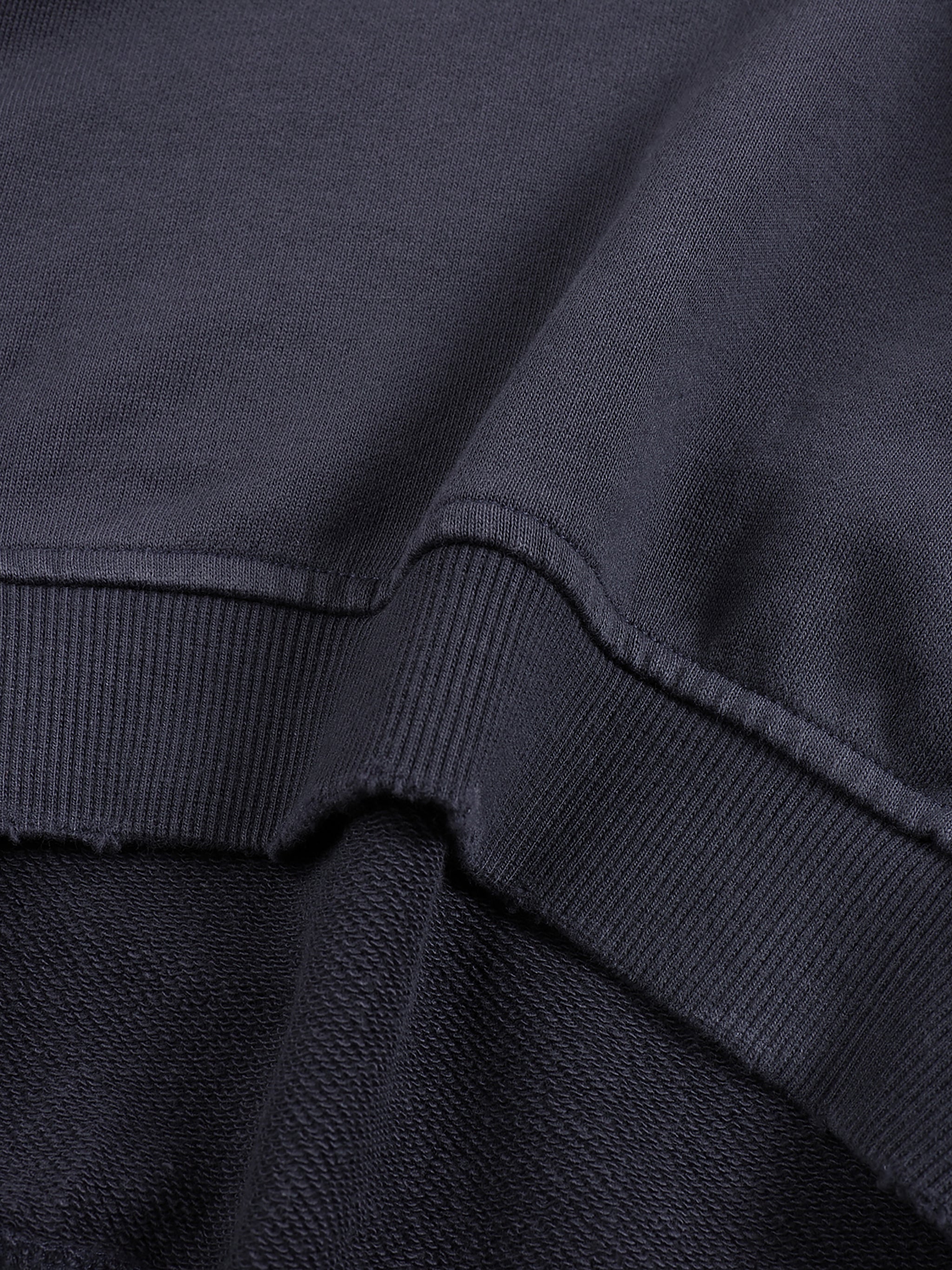 UGLY LUXURY BRAND BLK LOGO Sunfade Boxy Hoodie