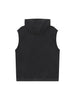UGLY LUXURY BRAND GUNS Snow Washed Sleeveless Hoodie