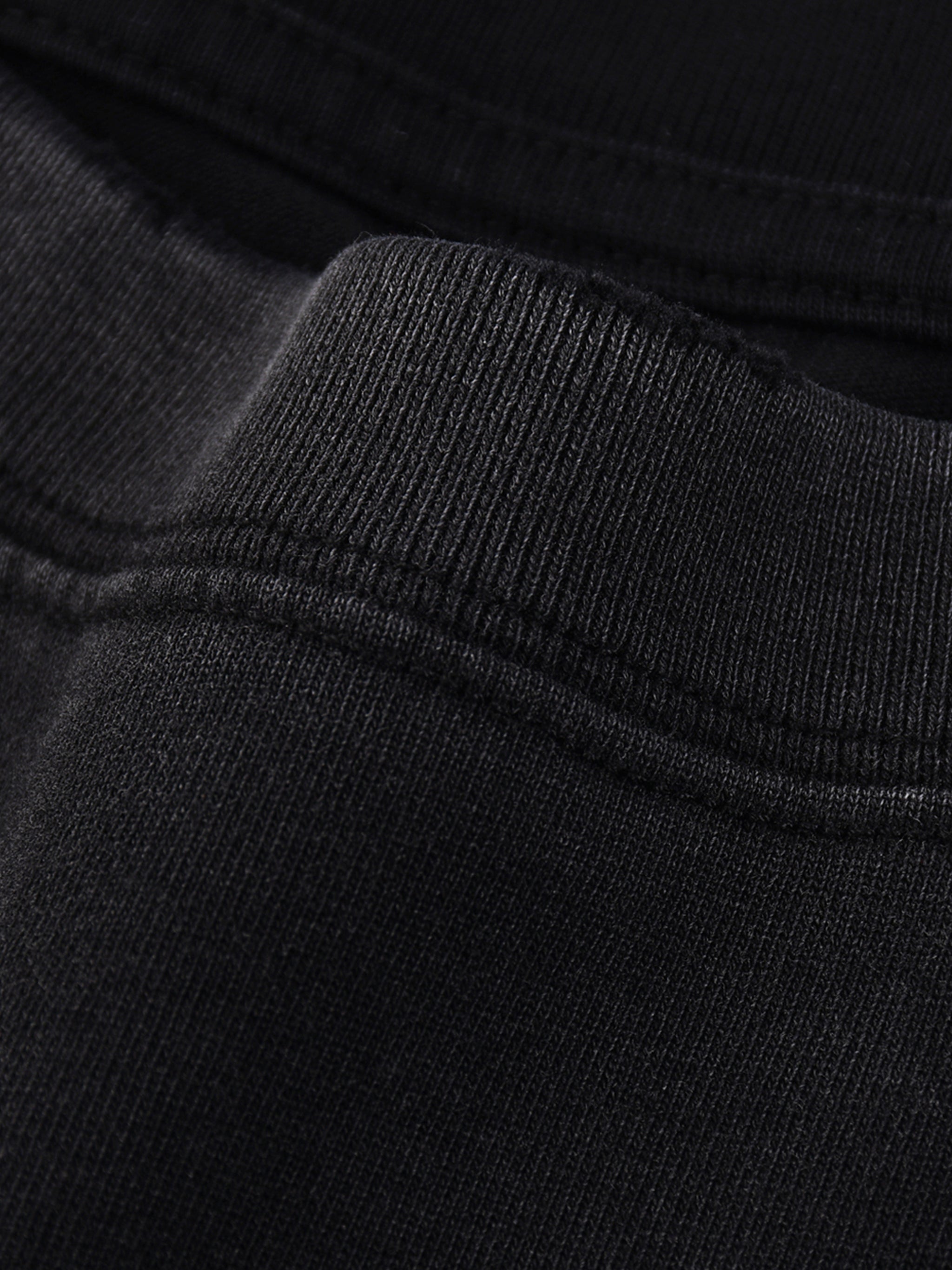 UGLXBRND Snow Wash Raw Edge Cotton T-Shirt