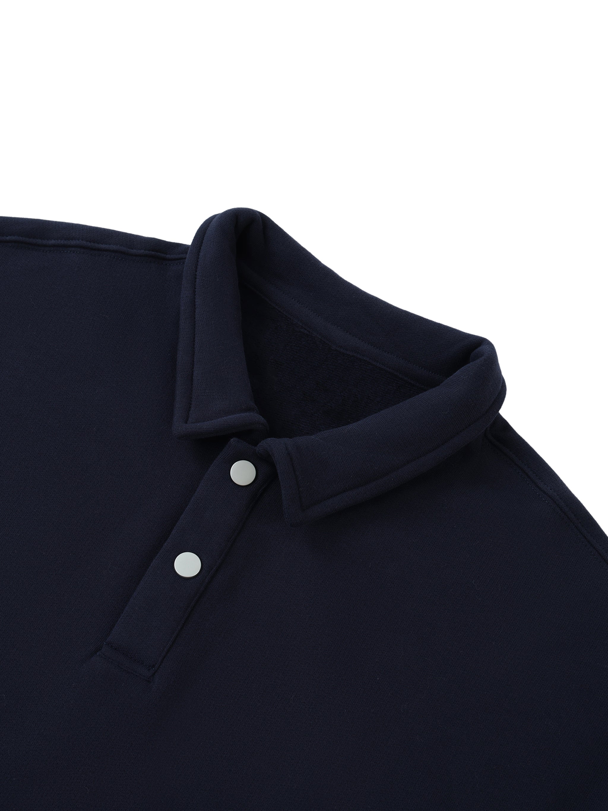 UGLXBRND Heavyweight Polo-Collar Sweatshirt